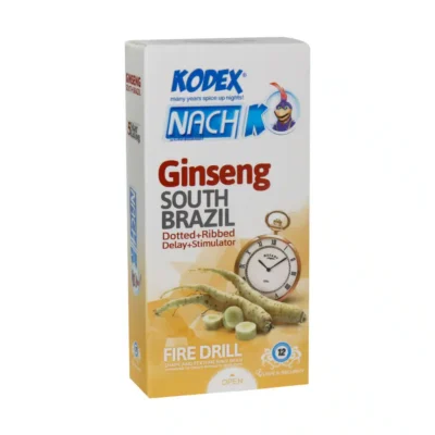 کاندوم تاخیری کدکس مدل Ginseng بسته 12 عددی - داروخانه آنلاین مثبت سبز